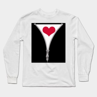 Unzip Love Long Sleeve T-Shirt